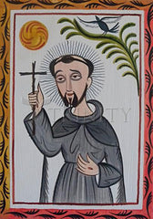 Acrylic Print - St. Francis of Assisi by A. Olivas