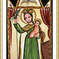 Wall Frame Gold, Matted - St. Joseph by A. Olivas