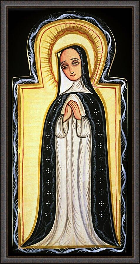 Wall Frame Gold - Our Lady of Solitude by A. Olivas