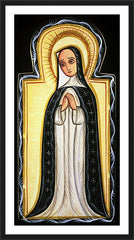 Wall Frame Black - Our Lady of Solitude by A. Olivas