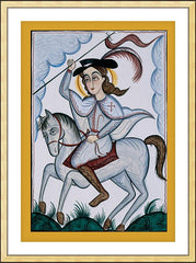Wall Frame Gold - St. James the Greater, Apostle of Compostela by A. Olivas