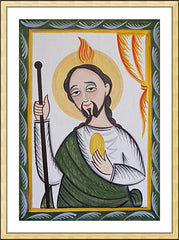 Wall Frame Gold - St. Jude by A. Olivas