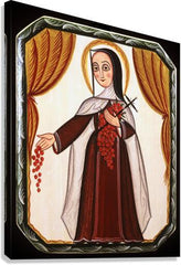 Canvas Print - St. Thérèse  of Lisieux by A. Olivas