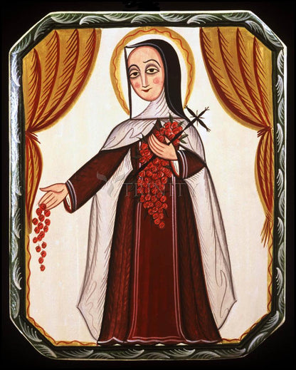 Metal Print - St. Thérèse of Lisieux by A. Olivas