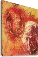 Canvas Print - Heart of Ignatius on Mind of Arrupe by B. Gilroy