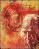 Metal Print - Heart of Ignatius on Mind of Arrupe by Fr. Bob Gilroy, SJ - Trinity Stores