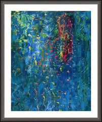Wall Frame Espresso - Adult Holding Child by B. Gilroy