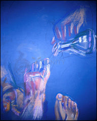 Metal Print - As Jesus Commanded by B. Gilroy