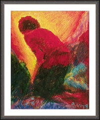 Wall Frame Espresso - Annunciation by B. Gilroy