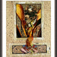 Wall Frame Espresso, Matted - Birds of Paradise by Fr. Bob Gilroy, SJ - Trinity Stores