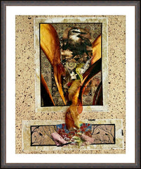 Wall Frame Espresso - Birds of Paradise by B. Gilroy