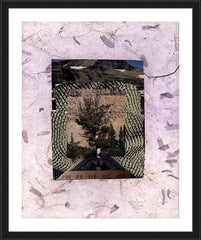 Wall Frame Black - Burning Bush by B. Gilroy