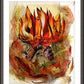 Wall Frame Espresso, Matted - Call of Moses by B. Gilroy