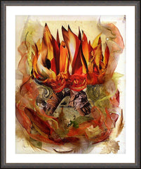 Wall Frame Espresso - Call of Moses by B. Gilroy