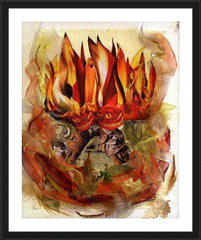 Wall Frame Black - Call of Moses by B. Gilroy