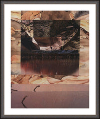 Wall Frame Espresso - Desert Light by B. Gilroy