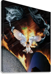 Canvas Print - Dark Parted by His Appearance by B. Gilroy