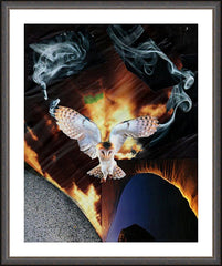Wall Frame Espresso - Dark Parted by His Appearance by B. Gilroy