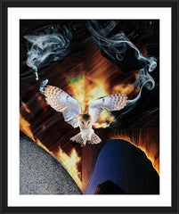 Wall Frame Black - Dark Parted by His Appearance by B. Gilroy