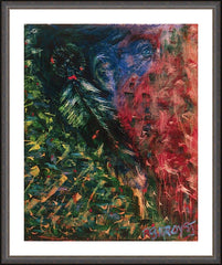Wall Frame Espresso - Eagle Feather by B. Gilroy