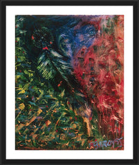Wall Frame Black - Eagle Feather by B. Gilroy