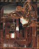 Metal Print - Eagle Hovers Over Ruins by Fr. Bob Gilroy, SJ - Trinity Stores