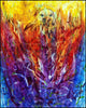 Metal Print - Eagles In Fire by Fr. Bob Gilroy, SJ - Trinity Stores