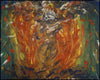 Acrylic Print - Eagle in Fire That Does Not Burn by Fr. Bob Gilroy, SJ - Trinity Stores