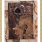 Wall Frame Gold, Matted - Empty Tomb by Fr. Bob Gilroy, SJ - Trinity Stores