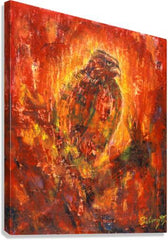 Canvas Print - Eagle Eye by B. Gilroy