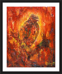 Wall Frame Black - Eagle Eye by B. Gilroy