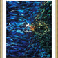 Wall Frame Gold, Matted - Fish Fossil by B. Gilroy