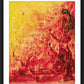 Wall Frame Black, Matted - Figures In Flames by Fr. Bob Gilroy, SJ - Trinity Stores