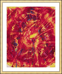Wall Frame Gold - Flash Of Light by B. Gilroy