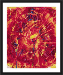 Wall Frame Black - Flash Of Light by B. Gilroy