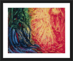 Wall Frame Black - Gleam Of Glory by B. Gilroy