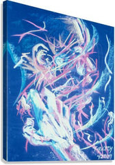 Canvas Print - Hand Scrapes a Profile by B. Gilroy
