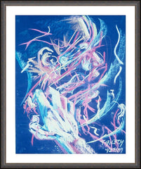 Wall Frame Espresso - Hand Scrapes a Profile by B. Gilroy