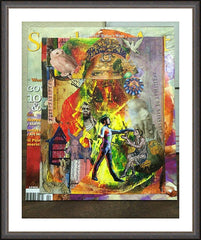 Wall Frame Espresso - Healing the Lame by B. Gilroy