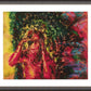 Wall Frame Espresso, Matted - St. Lazarus by B. Gilroy