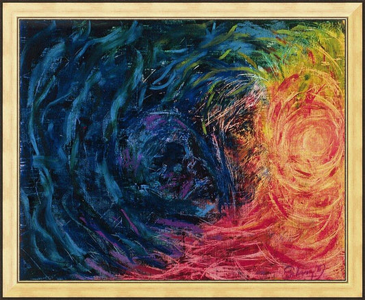 Wall Frame Gold - Light That Leads The Way by B. Gilroy