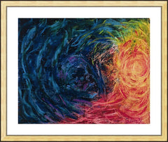 Wall Frame Gold - Light That Leads The Way by B. Gilroy