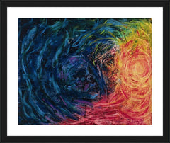 Wall Frame Black - Light That Leads The Way by B. Gilroy