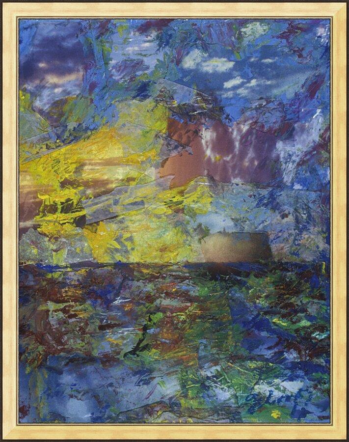 Wall Frame Gold - Let There Be Light by Fr. Bob Gilroy, SJ - Trinity Stores