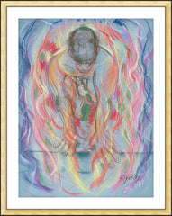 Wall Frame Gold - My Servant Moses by B. Gilroy