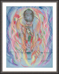 Wall Frame Espresso - My Servant Moses by B. Gilroy