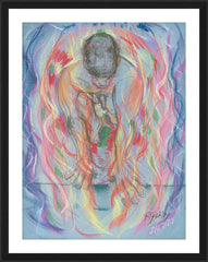 Wall Frame Black - My Servant Moses by B. Gilroy