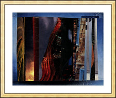 Wall Frame Gold - Night is Falling by B. Gilroy