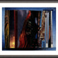 Wall Frame Espresso, Matted - Night is Falling by B. Gilroy