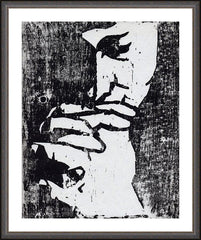 Wall Frame Espresso - Our Father by B. Gilroy